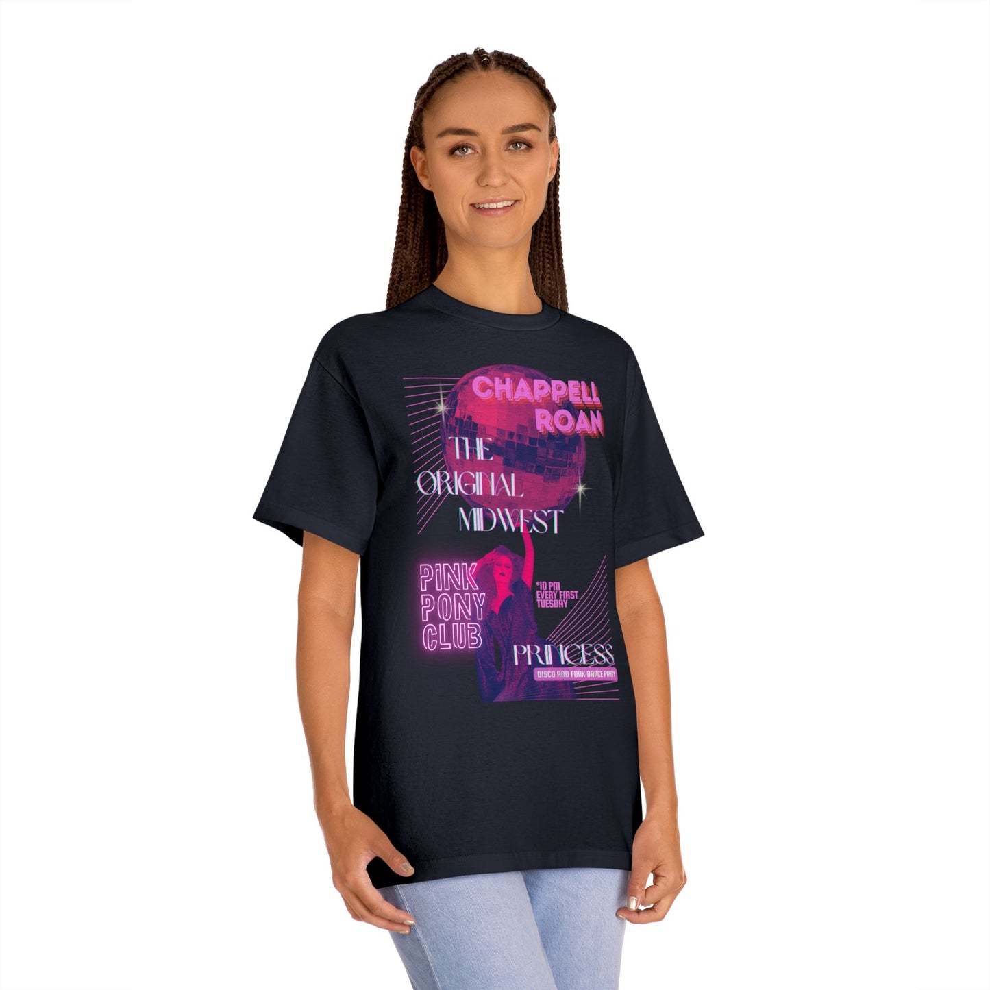 Pink Pony Club Chappell Roan Cotton American Apparel Unisex Classic Tee
