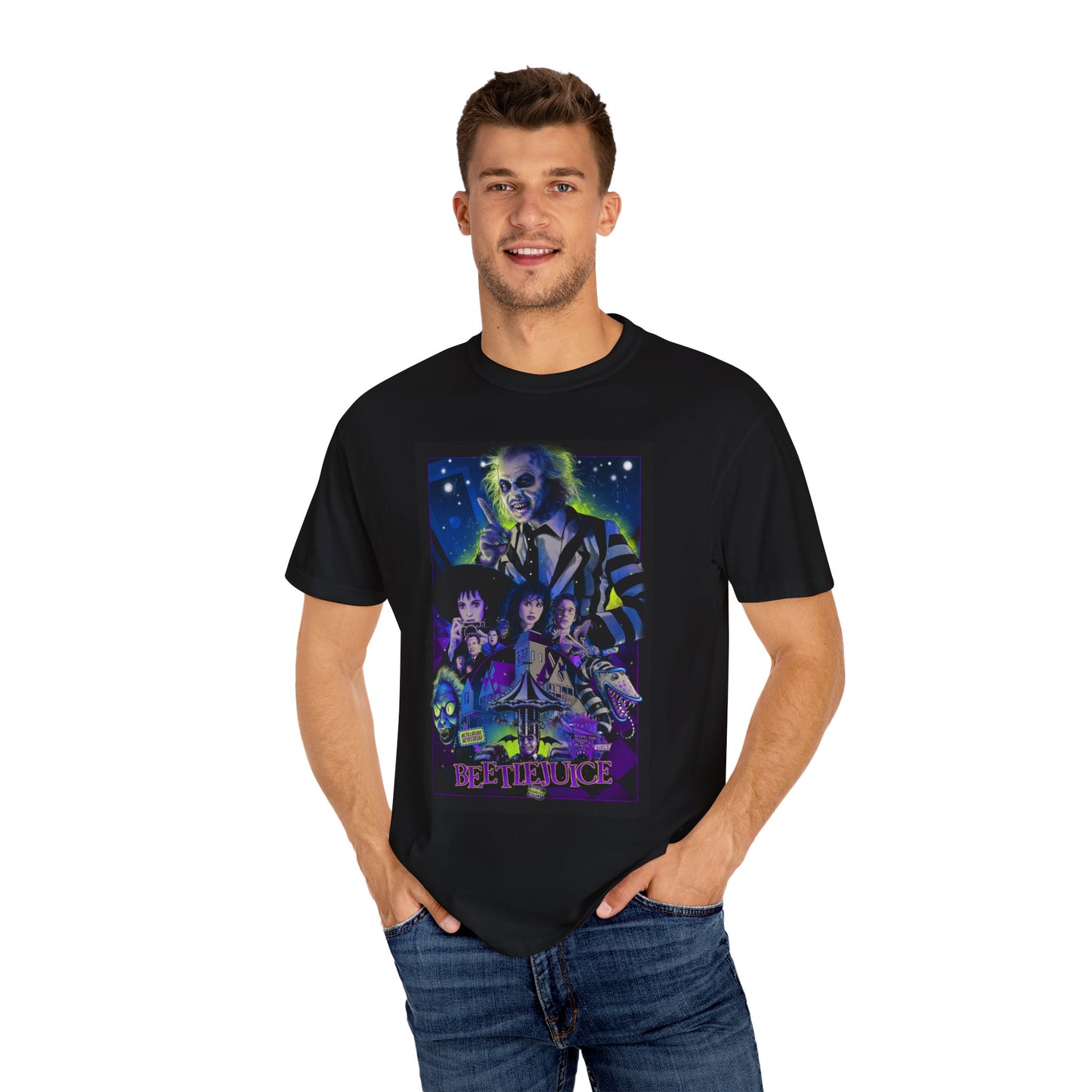 Beetlejuice Vintage Movie Poster tshirt