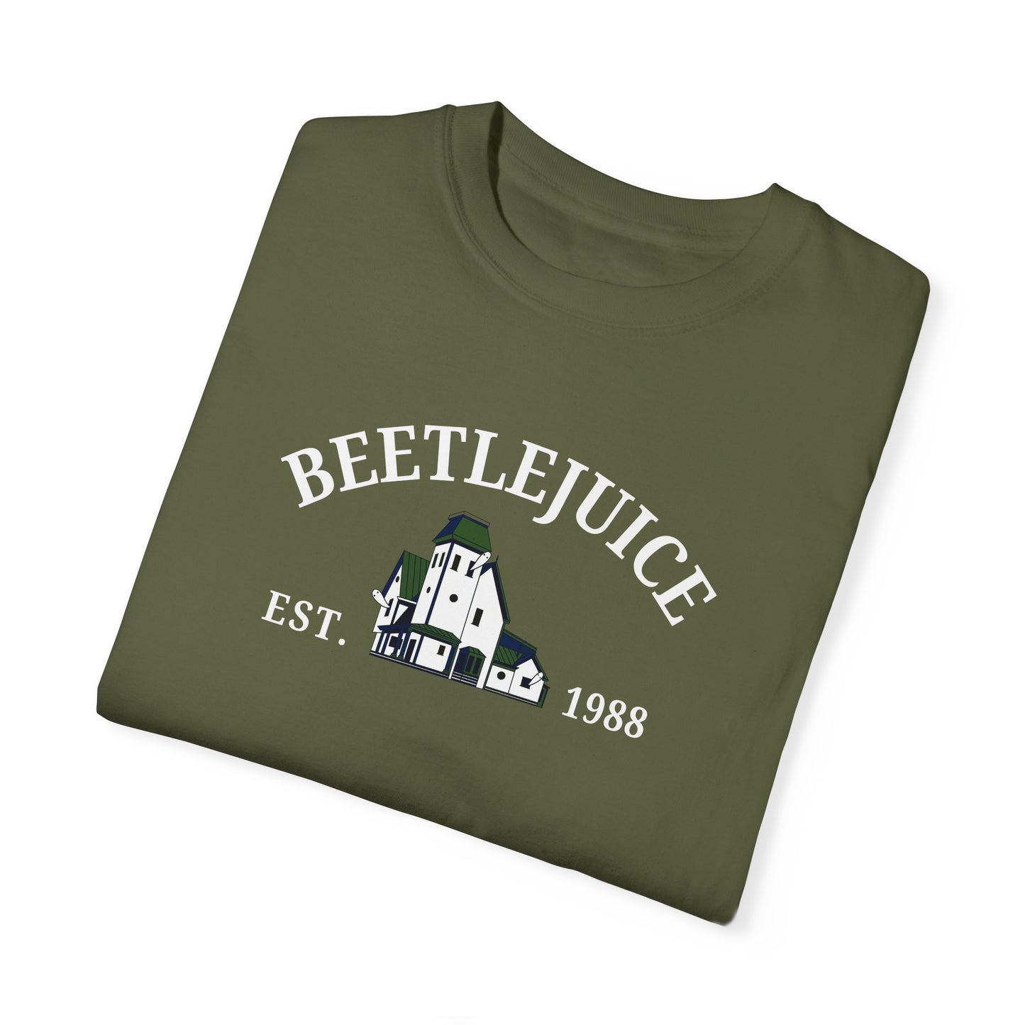 Beetlejuice Haunted House Unisex tee tshirt