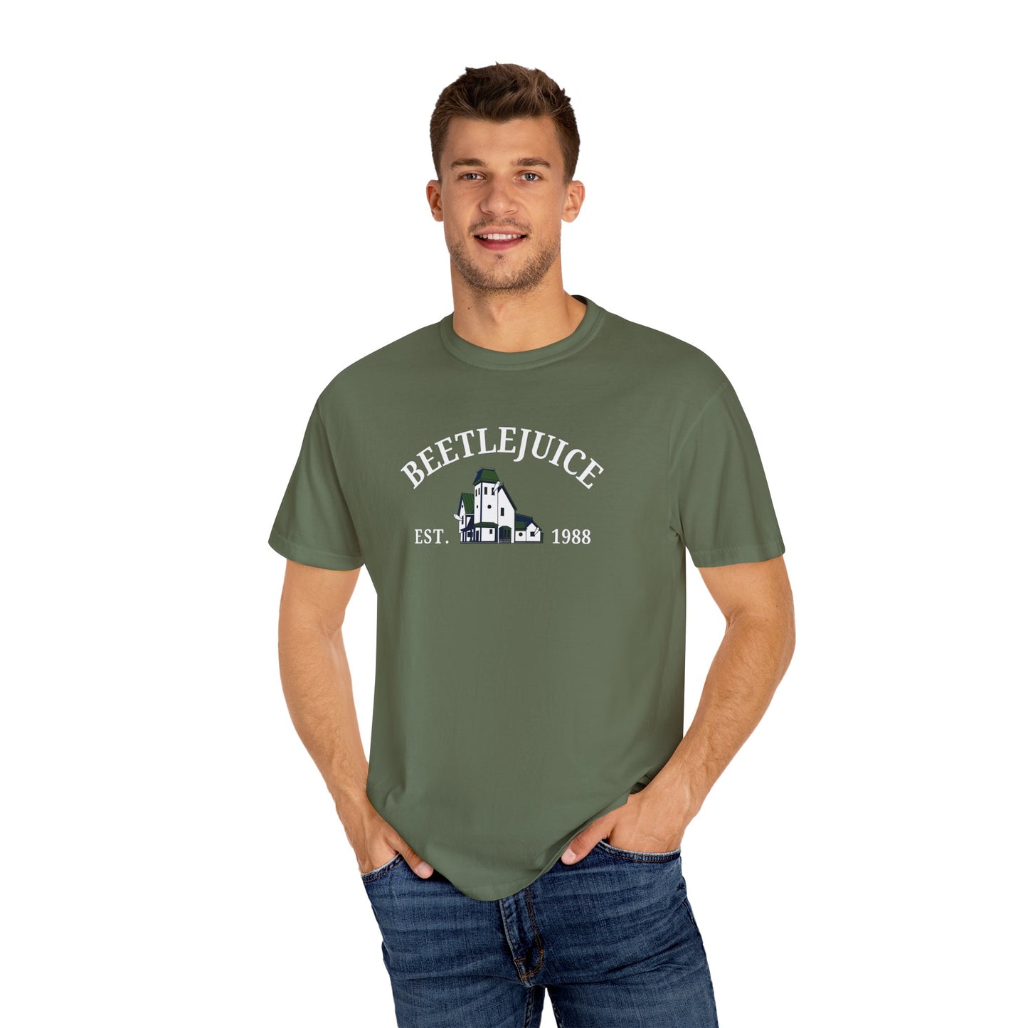 Beetlejuice Haunted House Unisex tee tshirt