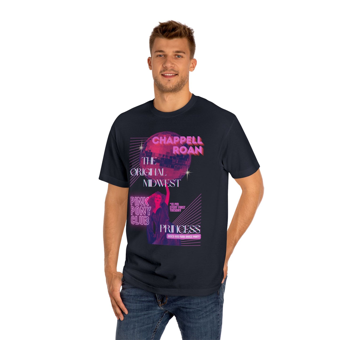 Pink Pony Club Chappell Roan Cotton American Apparel Unisex Classic Tee