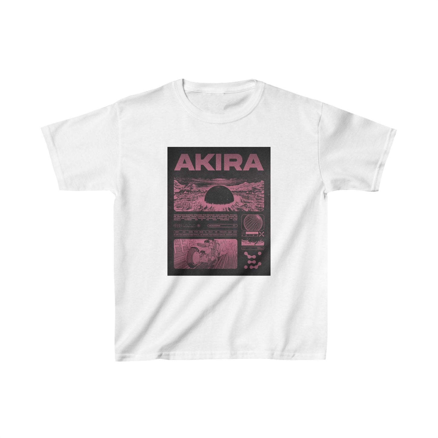 Akira Poster Cotton Baby Tee