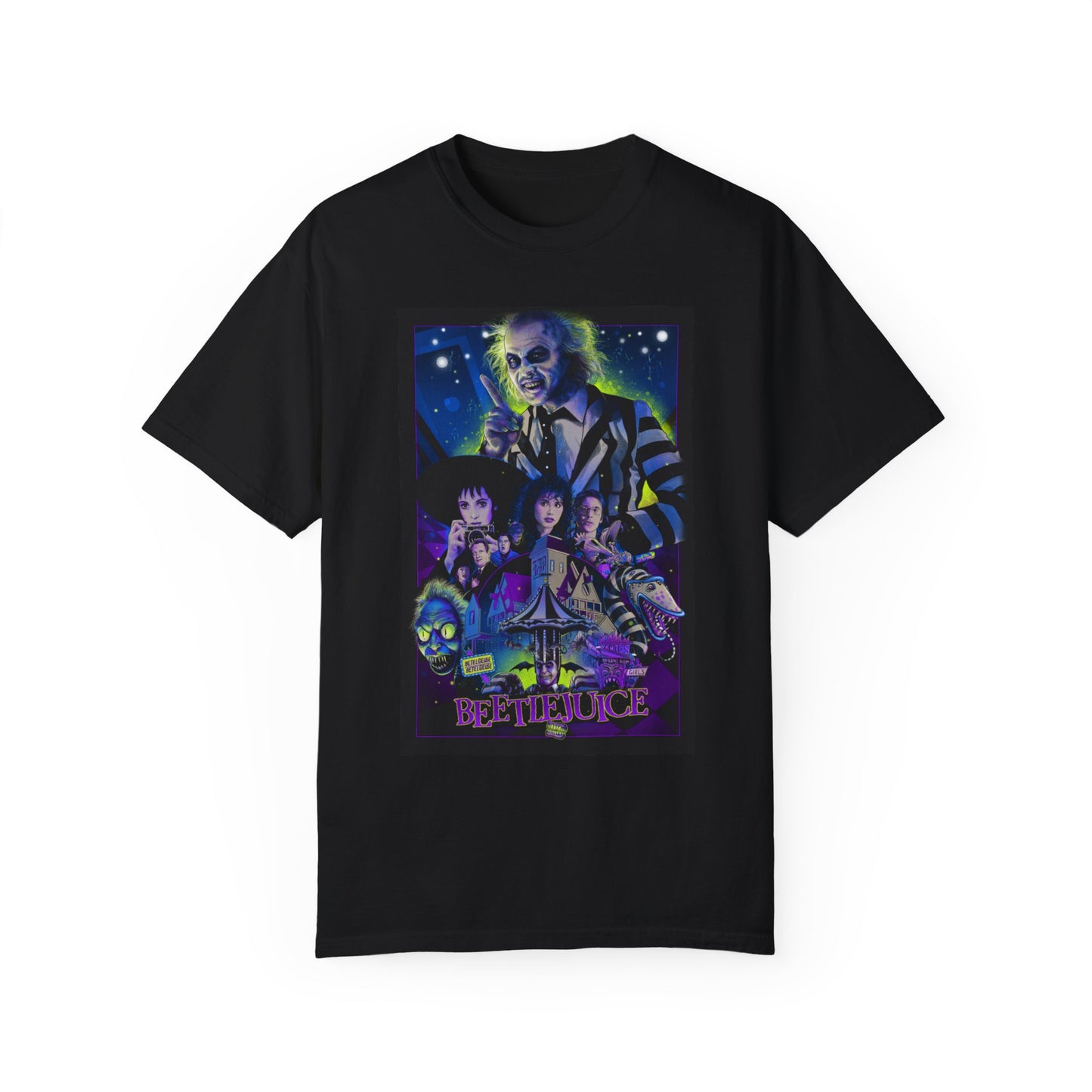 Beetlejuice Vintage Movie Poster tshirt