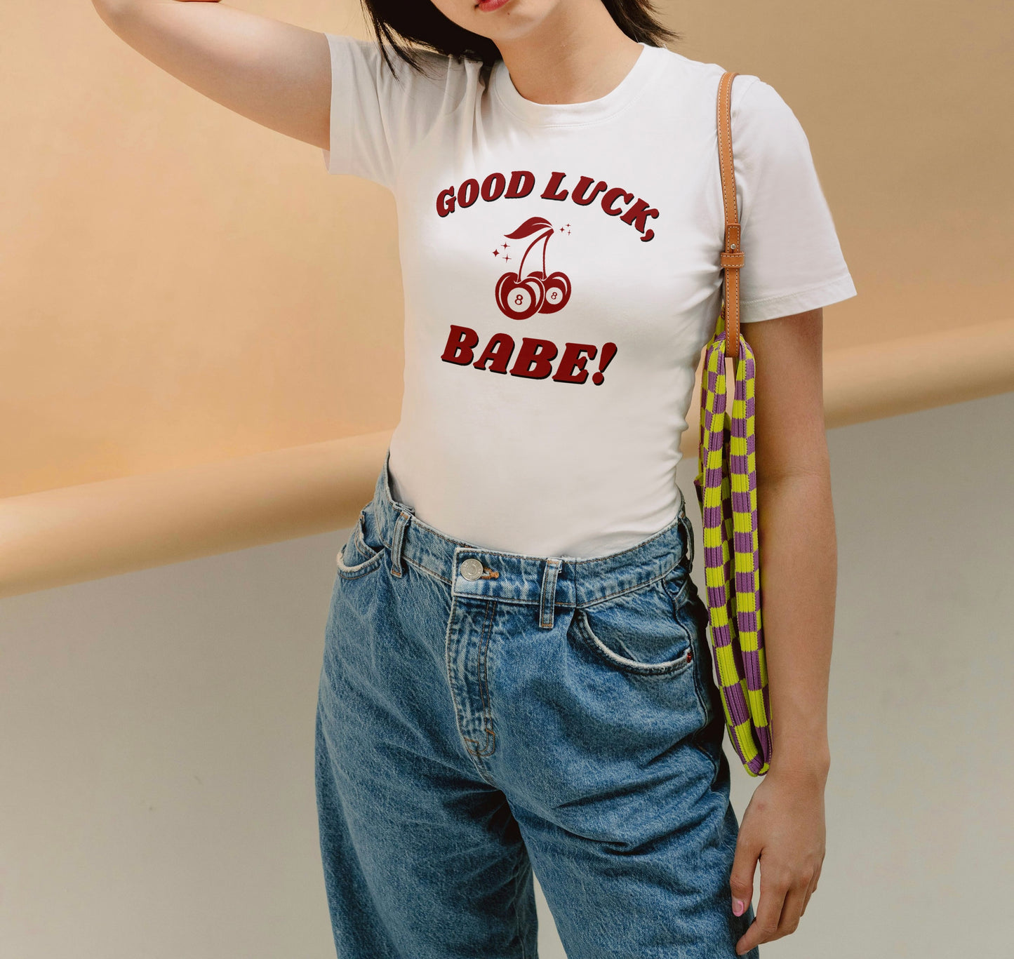 Good Luck, Babe! Chappell Roan Cotton Baby Tee