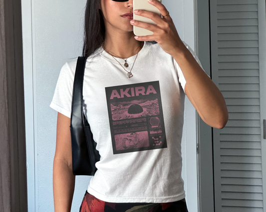 Akira Poster Cotton Baby Tee