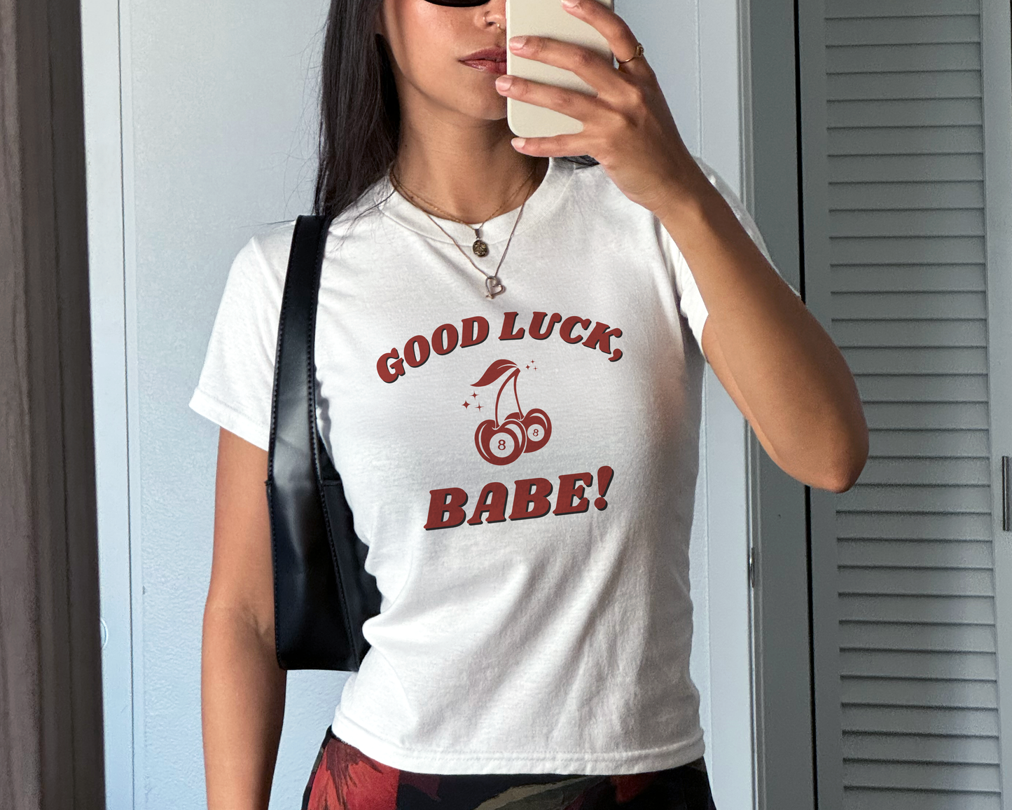 Good Luck, Babe! Chappell Roan Cotton Baby Tee