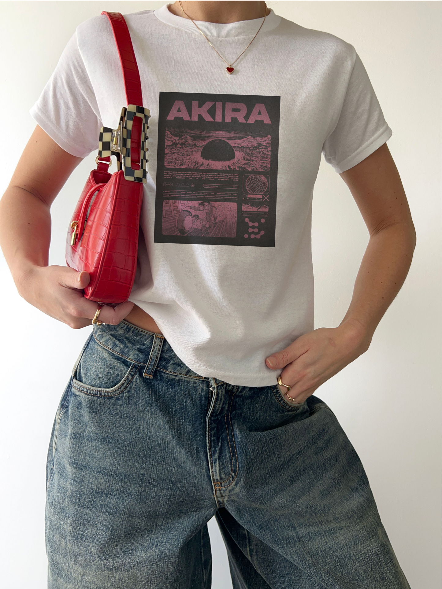 Akira Poster Cotton Baby Tee