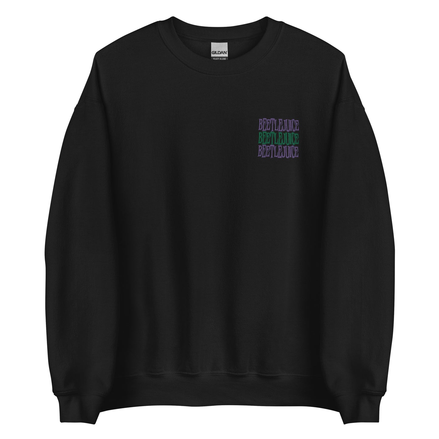 Embroidered Beetlejuice Beetlejuice Sweatshirt